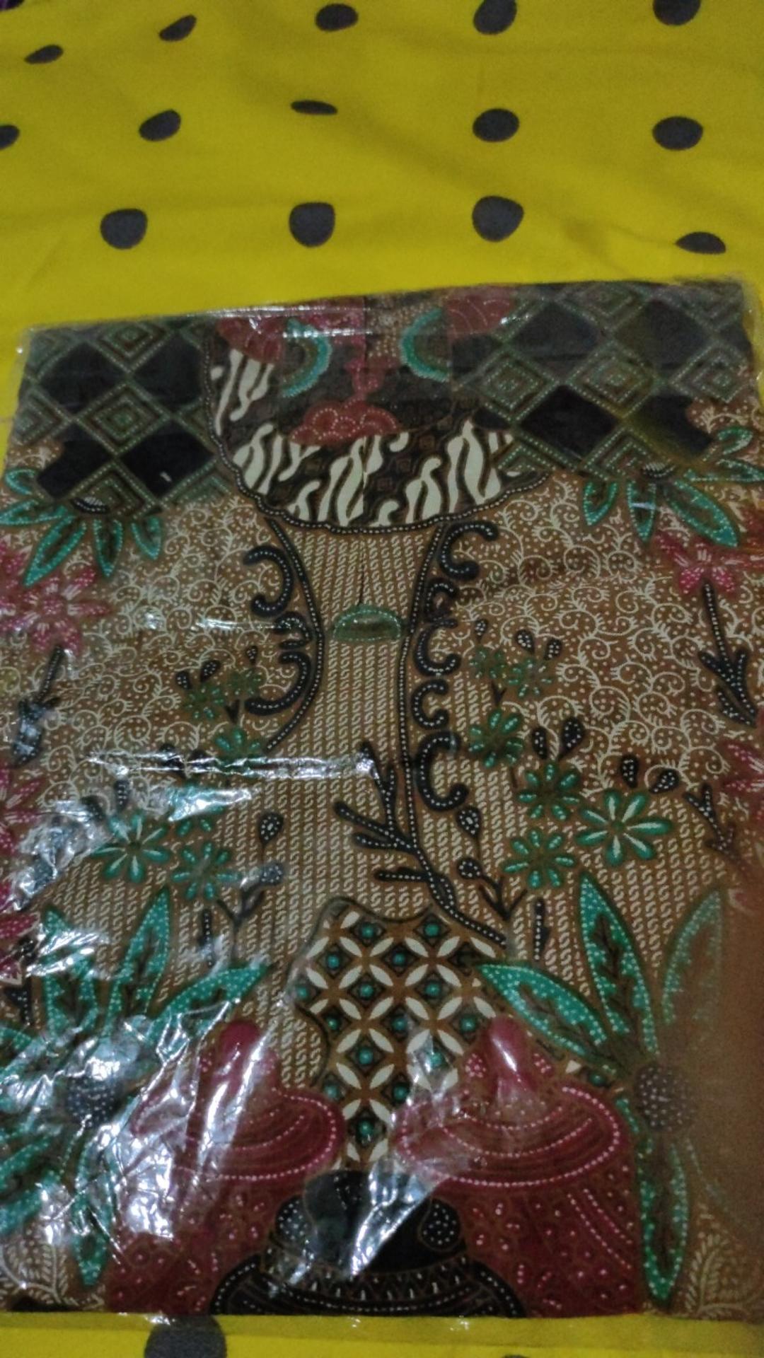 Atasan Batik Dolby Dolbi Dobby Doby Tenun Sutra Tulis Halus Katun Atbm Baron ,sarombit Atasan