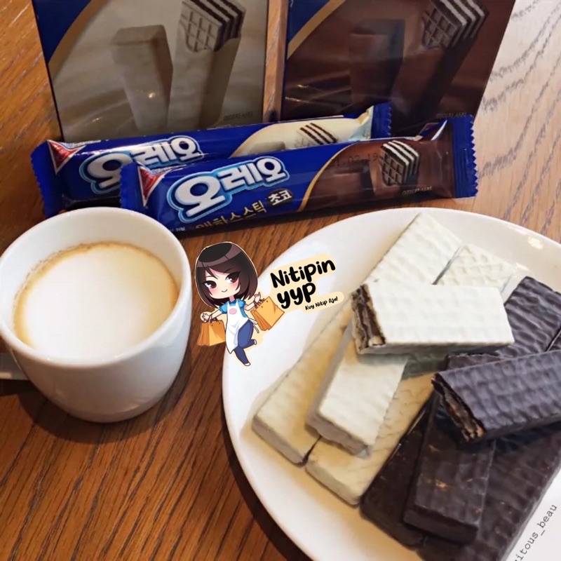 [ASLI KOREA] OREO Wafer Stick Biscuit - Oreo Waffle Korea isi 5 (75gr)