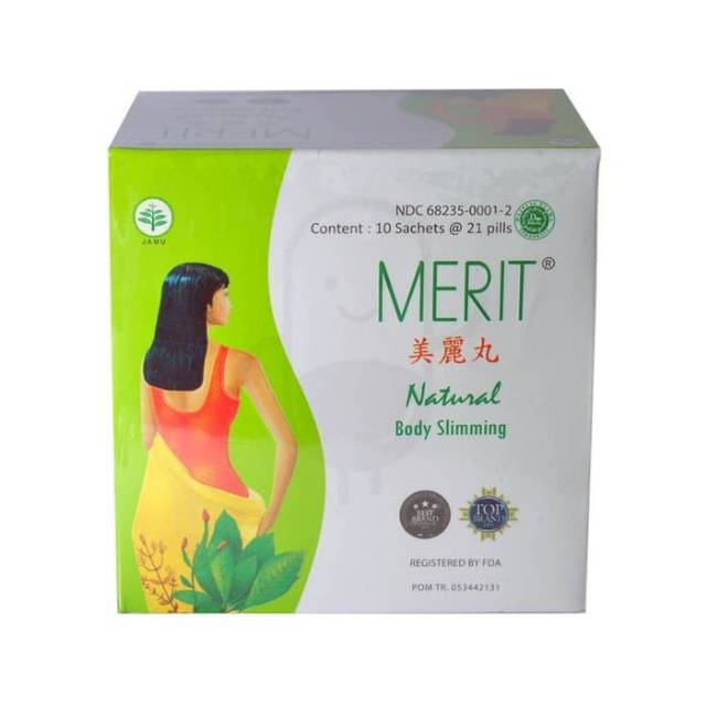 Jual Merit Mei Li Wan Pelangsing Tubuh Alami 1 Kotak Isi 10 Sachet 21