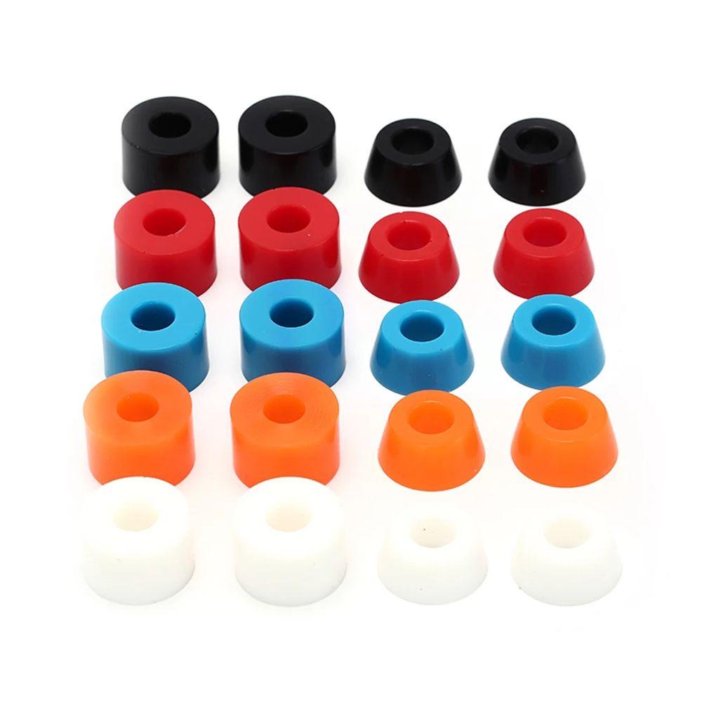 Bantalan Bushing Pengganti Bentuk Silinder Bahan PU Shockproof Untuk Roda Skateboard