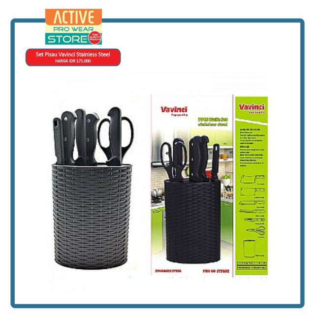 Set Pisau Vavinci Stainless Steel