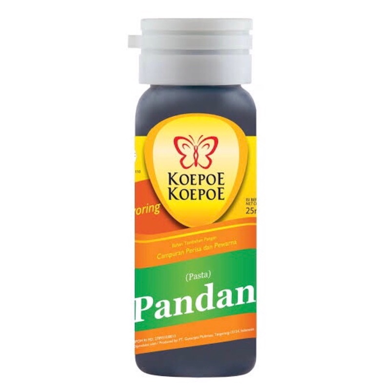 Koepoe Koepoe PASTA  PANDAN 25ml - Perisa Makanan