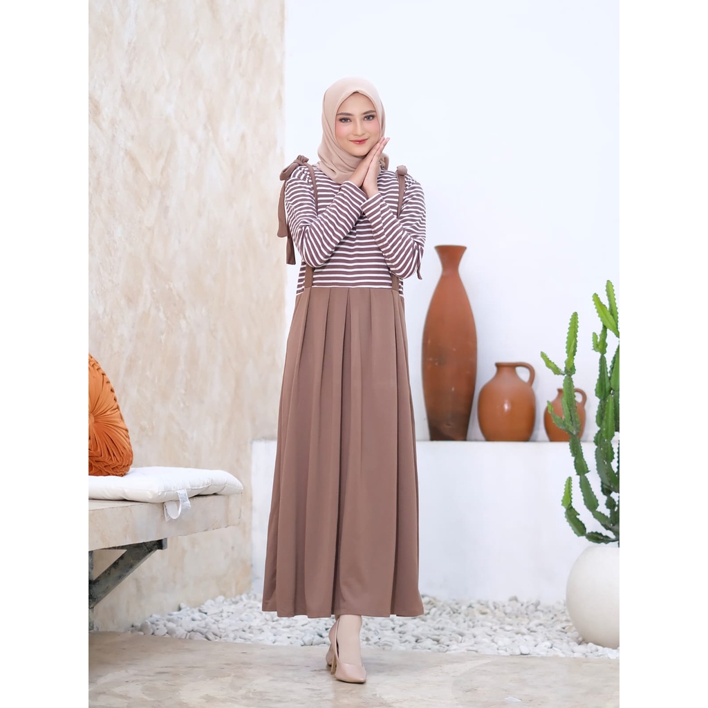 Gamis kirana dress | Gamis kirana terbaru 2022 | Gamis kirana set dress | Gamis kirana ceruty | Gami