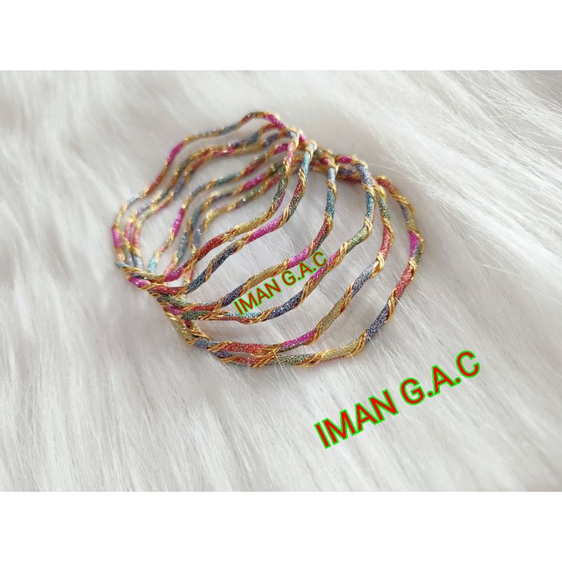 gelang keroncong india anak dan dewasa/aksesories gelang india/gelang import