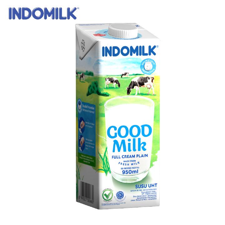 Jual Indomilk Full Cream Plain 950 Ml Susu Uht Indomilk Full Cream 950 Ml Idf Shopee Indonesia 2227