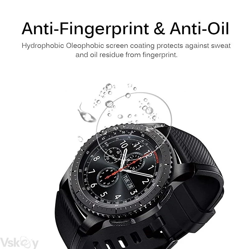 [FEATURED] [3PCS Pack Tempered Glass Screen Protector Compatible with Samsung Galaxy Watch 4 Classic 42mm 46mm 40mm 44mm]