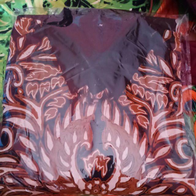 Anjani 005 Ramaiyan Kemeja Batik Pria Eksklusif Lengan Panjang Berfuring Batik Solo Katun Primisima