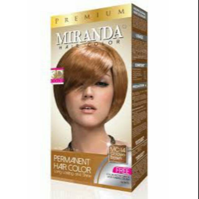 Miranda pewarna rambut MC-14 Golden Brown