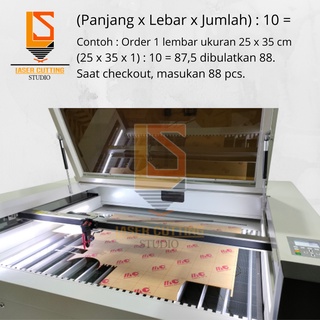 Jual Akrilik Lembaran 3 mm Bening custom lasercut | akrilik lembaran