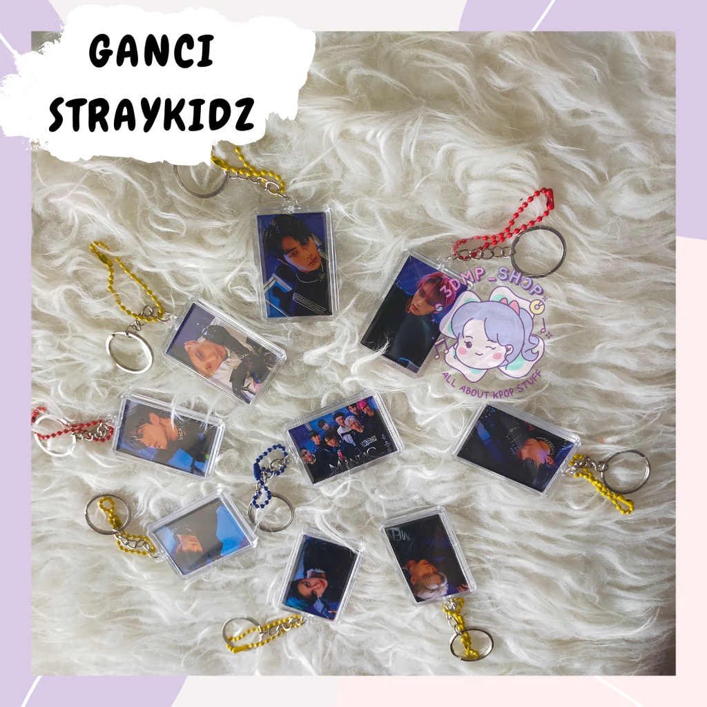 Gantungan kunci Ganci Keychain Stray kids Hyunjin felix leeknow bangchan changbin i.n han seungmin