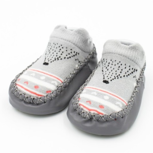 Grosir - F382 Sepatu Anak Bayi Anti Slip / Baby Socks Shoes / Sepatu Baby / Kaos Kaki Bayi