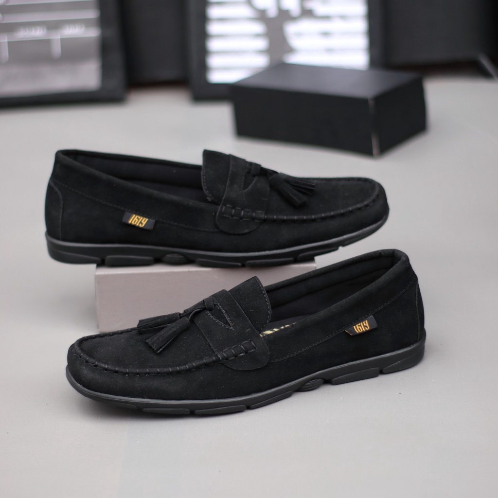 SEPATU SLIP ON PRIA LOAFER BOI SUEDE PREMIUM CASUAL SEMI FORMLA SEPATU PANTOFEL SLIP ON PRIA NYAMAN || SLIP ON PRIA PANSUS TRANDY