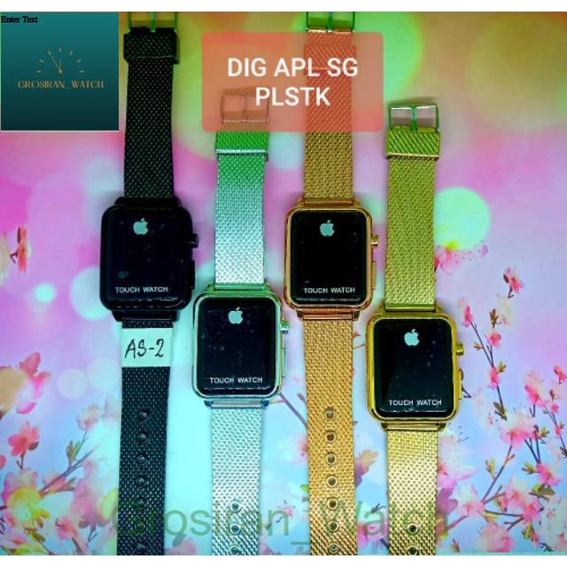 Jam Tangan Pria Touch Screen Digital Rubber / Ready 5 Warna [G_W]