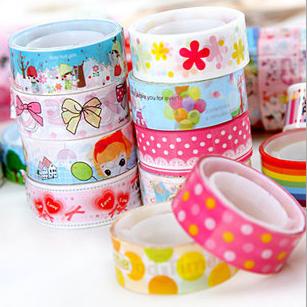 

ISOLASI SELOTIP TAPE FANCY MOTIF KARTUN DEKORASI LUCU