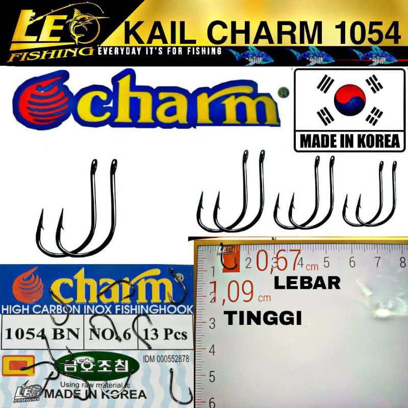 KAIL PANCING CHARM 1054 (MARUSODE) SIZE 0.3 0.5 0.8 1 2 3 4 5 6 7 8 9 10 11 12 13 14 15-6