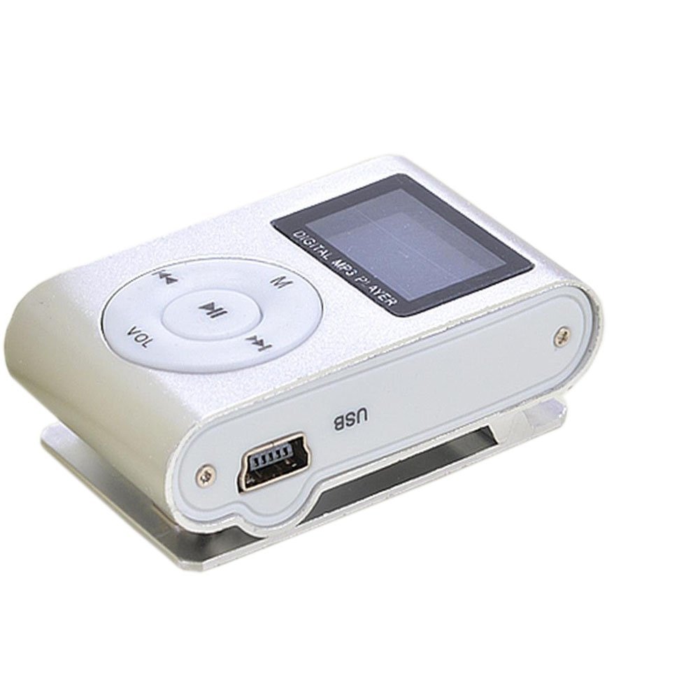 MP3 Player TF Card dengan Klip &amp; LCD