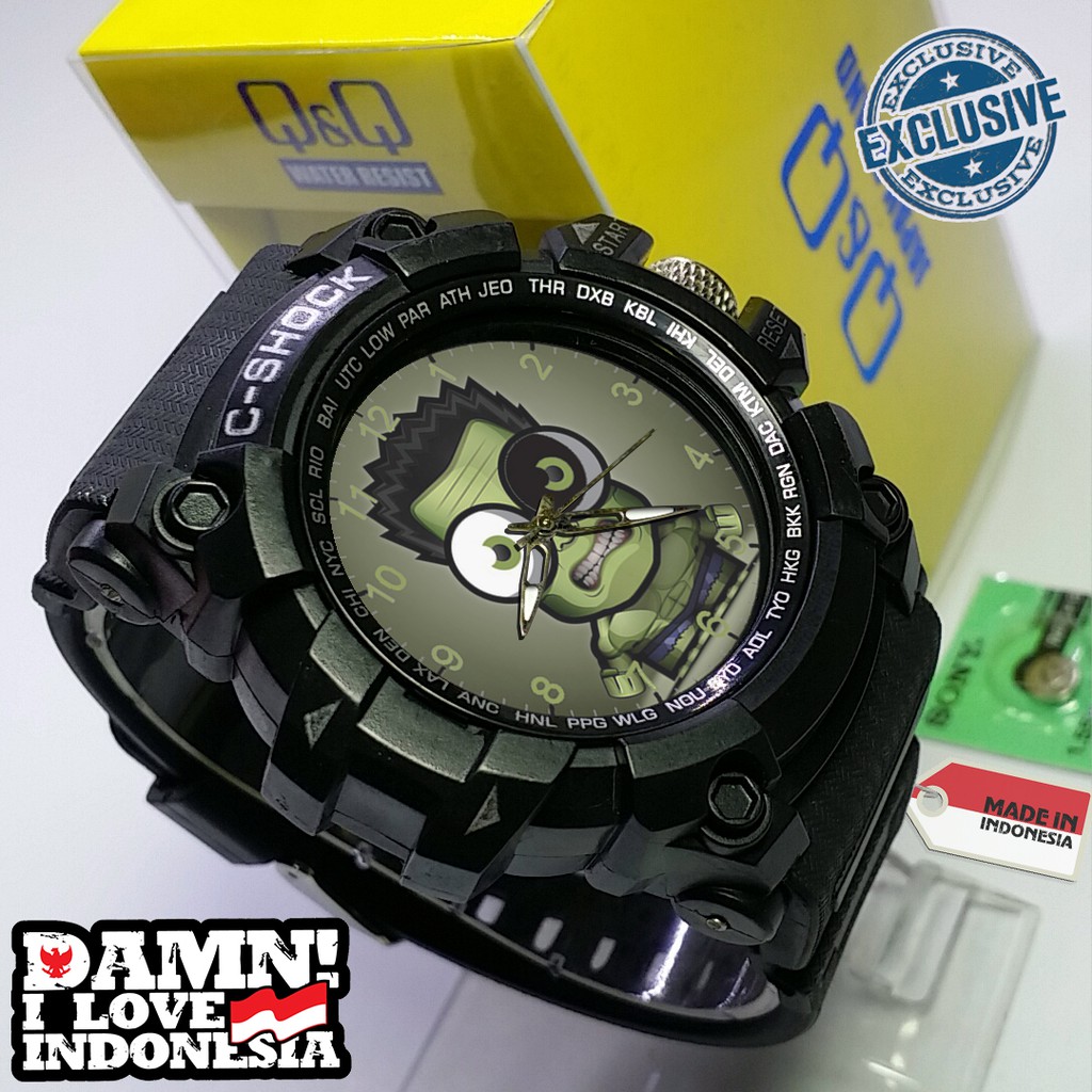 Jam Tangan Custom HULK Outdoor