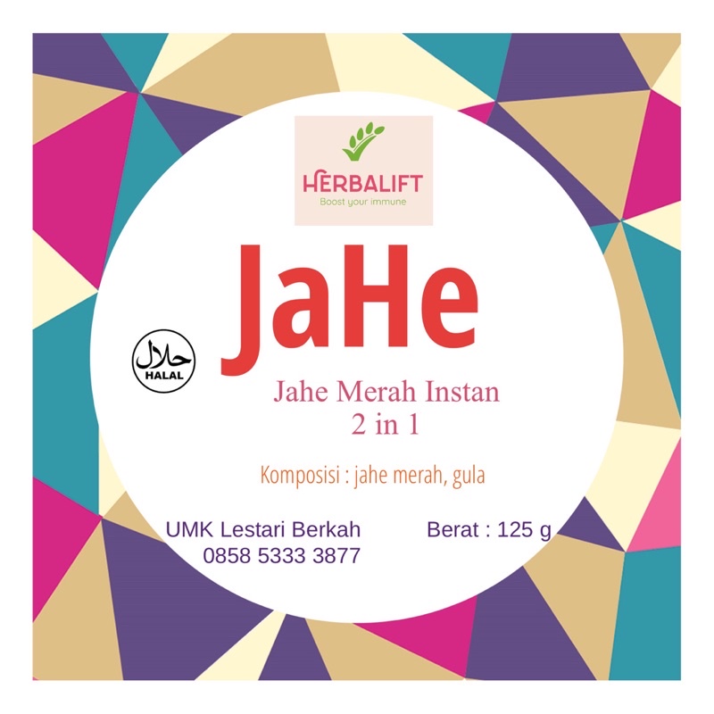 

Jahe Merah Instan