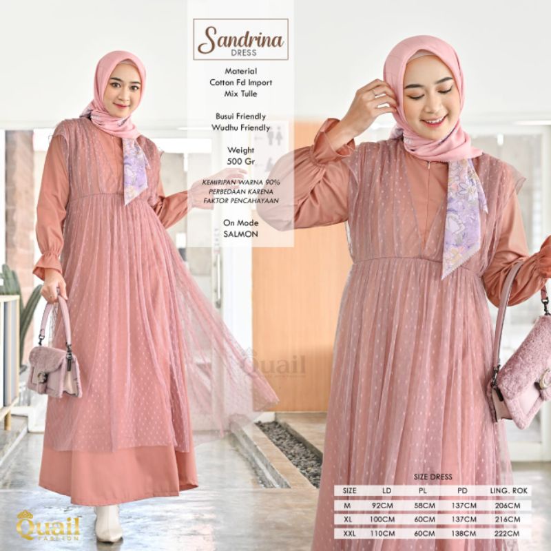 Sandrina dress/quail dress