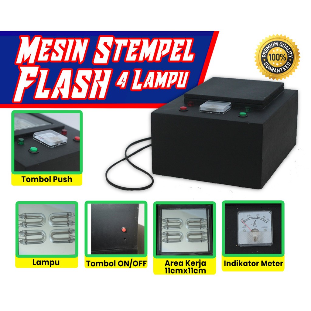 

Mesin stempel 4 Lampu dan Alat Potong