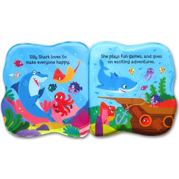 Magical Bath Book Silly Shark Watch The Cover Change Colour(Ww)