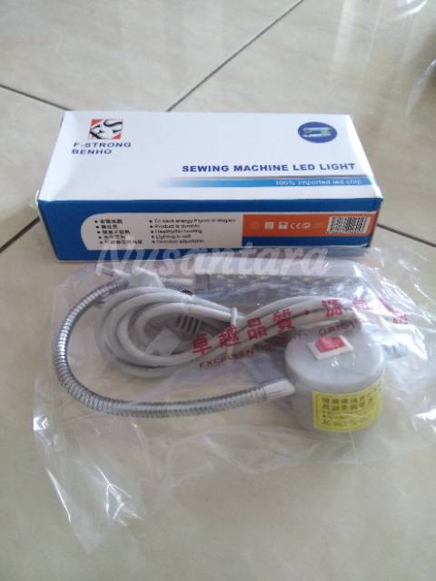 Lampu mesin jahit LED 20 titik dengan mount magnet / sewing machine LED light