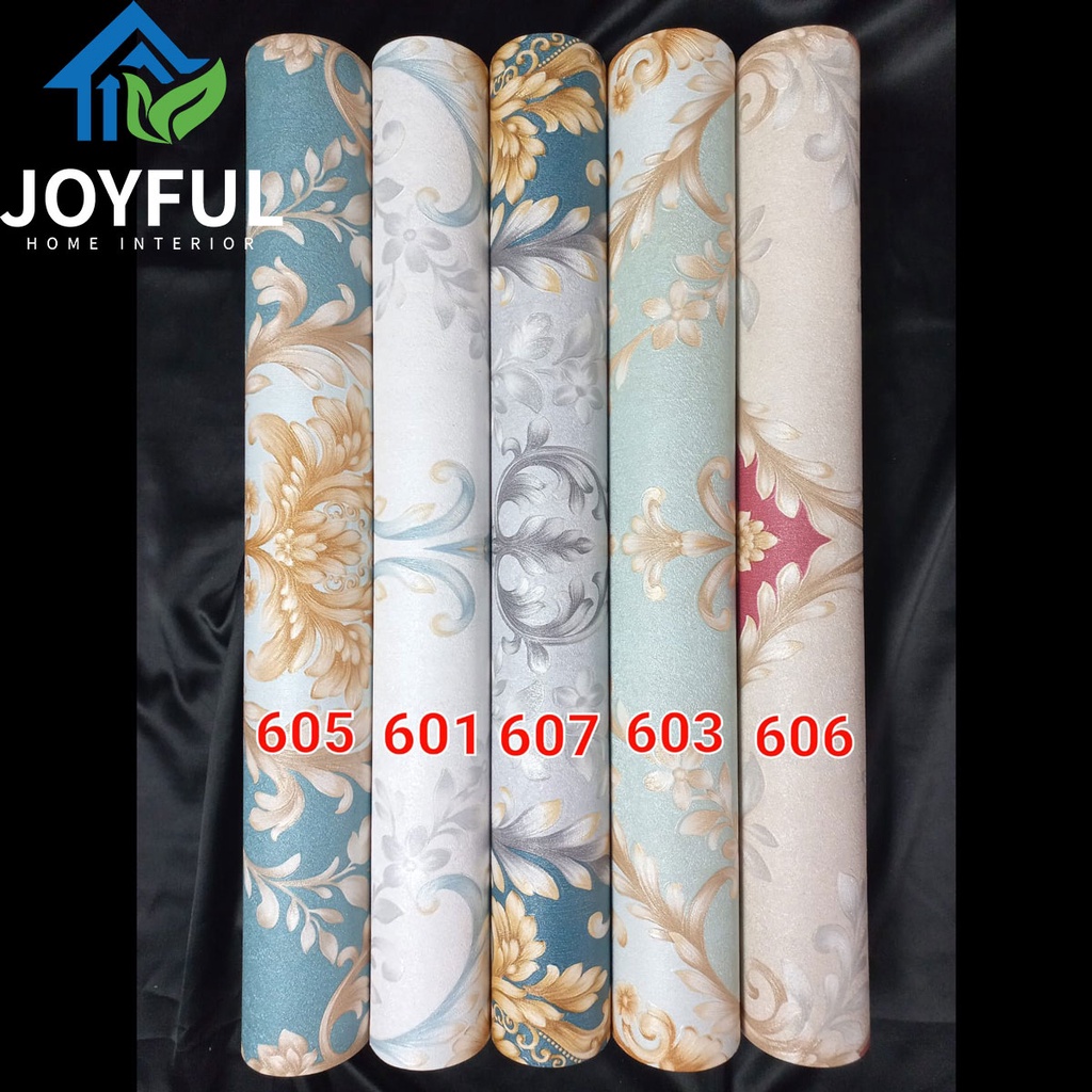 TERBARU !!! Wallpaper Vinyl Dinding, Ukuran 53cm x 10m • High Quality