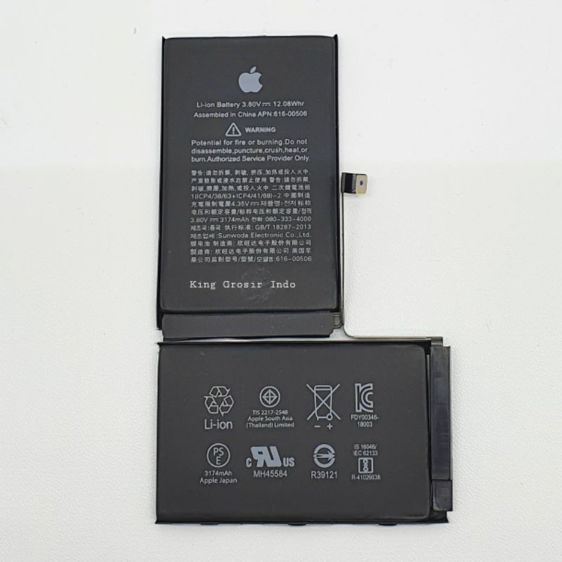 Baterai Xs Max 3174 mAh