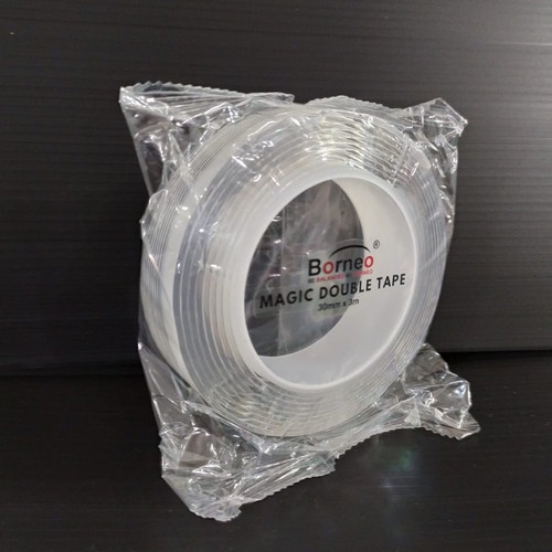 

Matic magic double tape bening transparant 30 mm