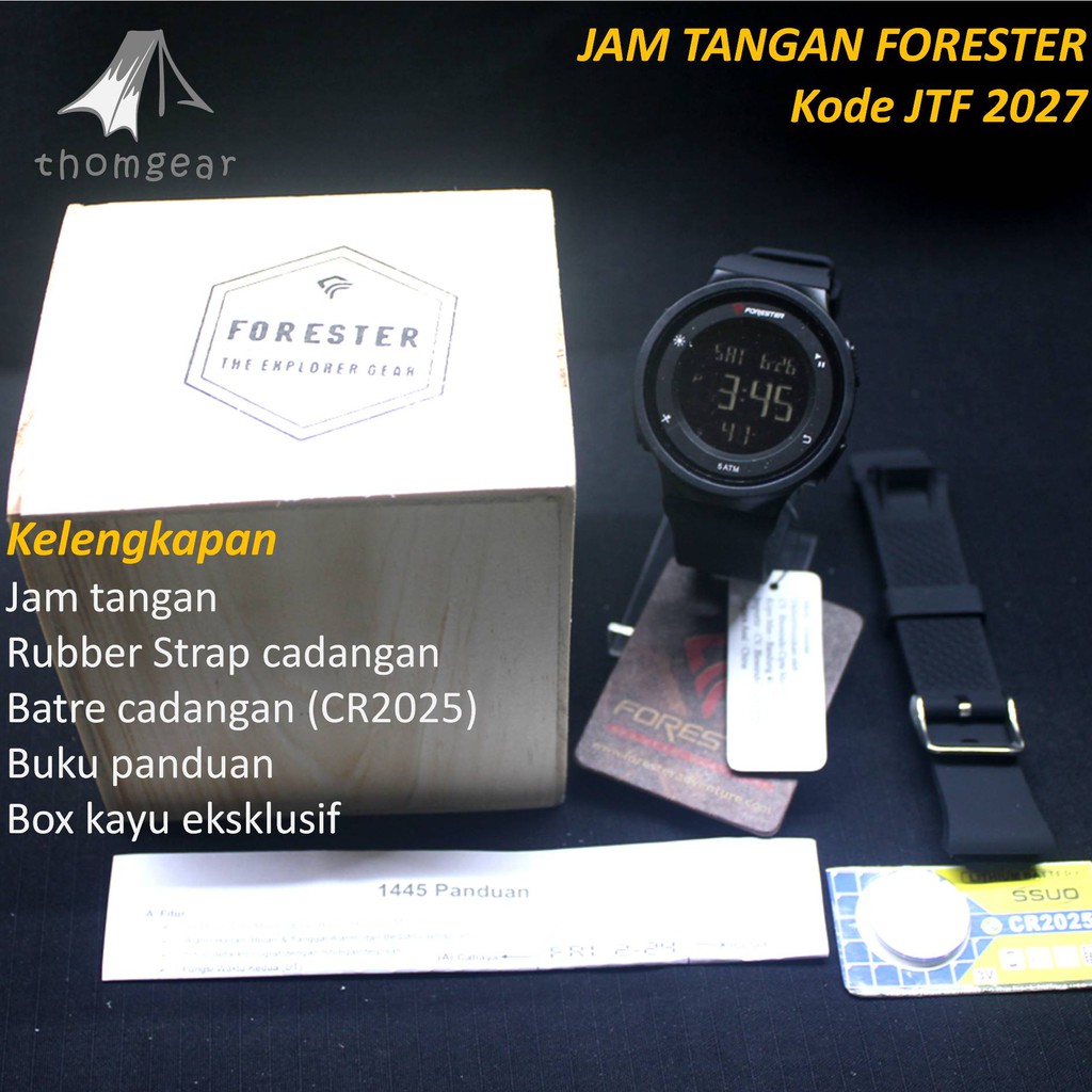 Forester Jtf 2027 Jam Tangan Outdoor Thomgear Paiton Probolinggo