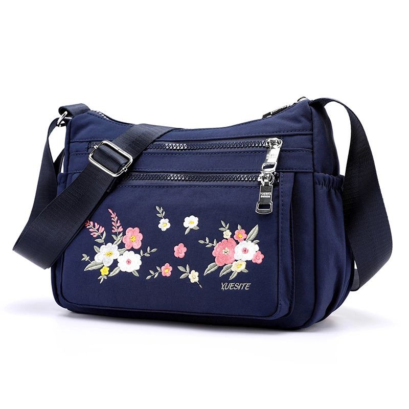 COD SALE 2.2 - TAS SELEMPANG WANITA | TAS BORDIR MIKRO | FASHION TAS SELEMPANG CASUAL SMALL FLOWER BORDIR BEAUTIFUL BAG TRAVEL SCHOOL BAG