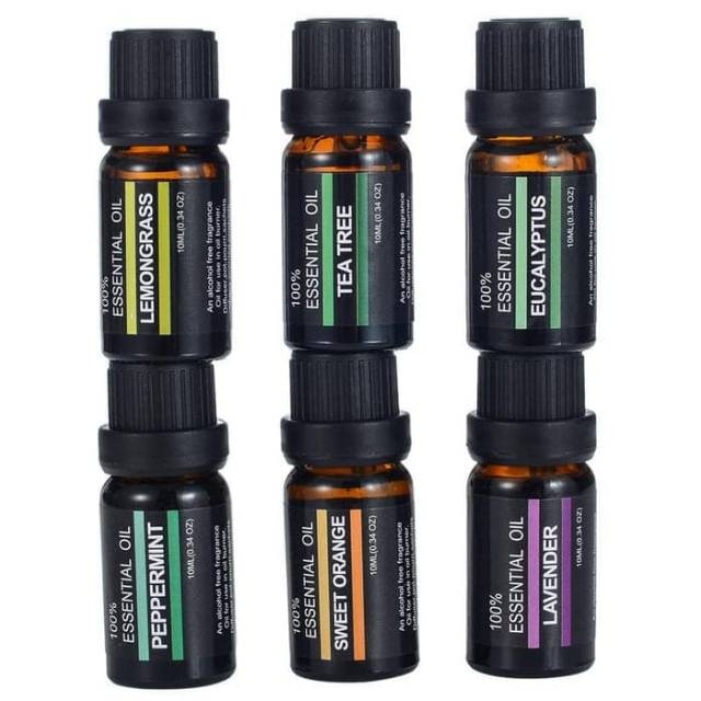 Aroma Terapi - Aromatherapy - Essetial Oil - Dapat 6 Botol Aroma 10 ml