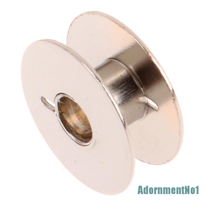 (AdornmentNo1) 10pcs Kumparan Benang Bahan metal Untuk Mesin Jahit