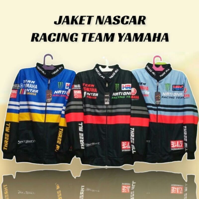 JAKET NASCAR TEAM YAMAHA HONDA SUZUKI | JAKET MOTOR | JAKET RACING