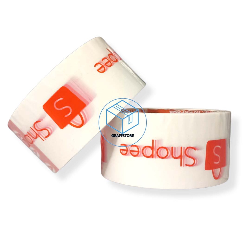 

Lakban Online Shop Putih 48 mm x 50 meter / Lakban Olshop