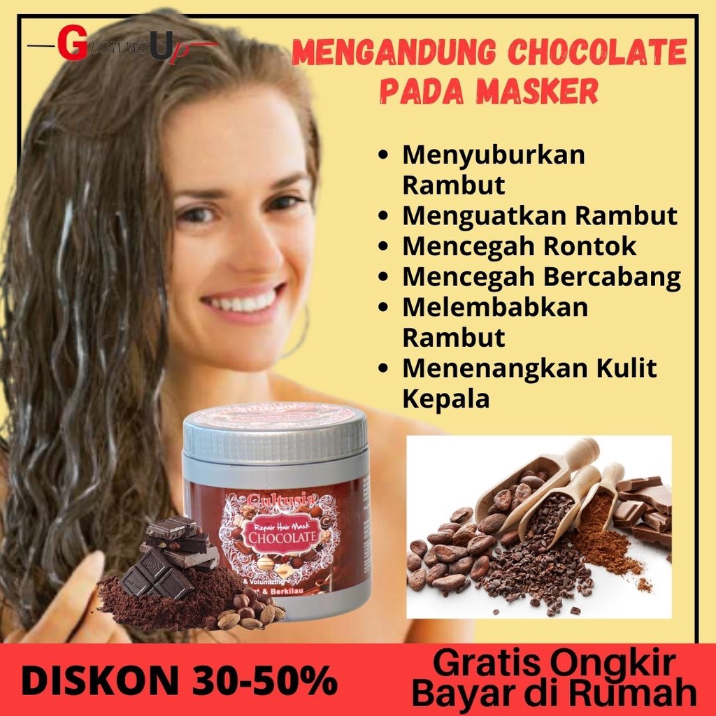 MASKER RAMBUT RUSAK DAN KERING HAIRSPA HAIR SPA RAMBUT WANITA HAIR MASK CHOCOLATE CULTUSIA 500ML HAIR MASK CHOCOLATE CULTUSIA 500ML BPOM MASKER RAMBUT COKLAT