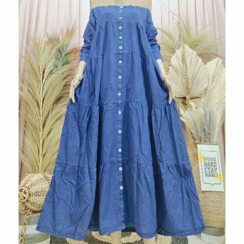 Gamis Jeans import