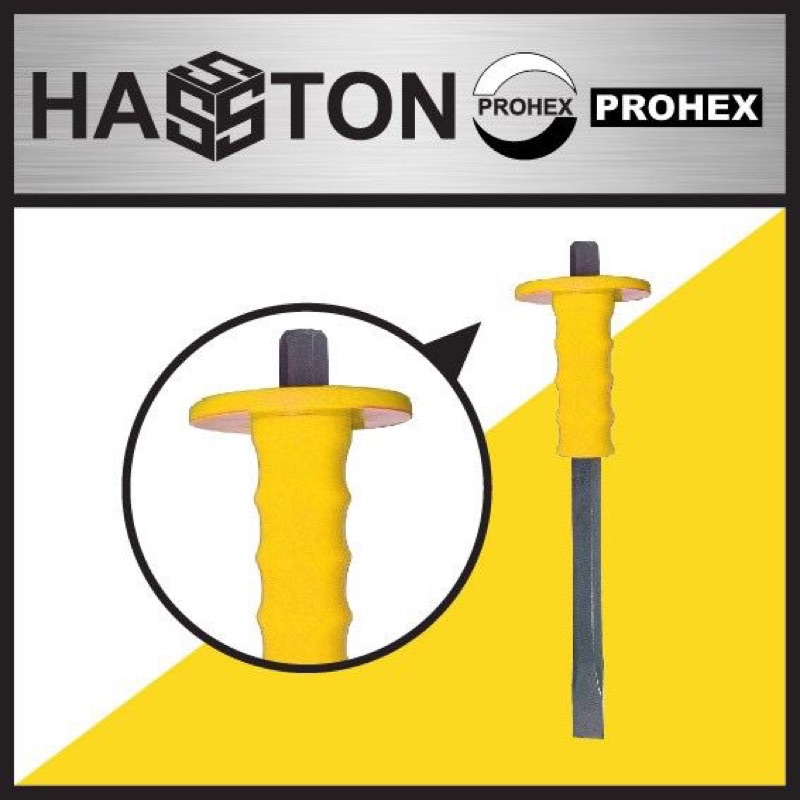 HASSTON PROHEX Betel Besi/ Betrl Topi Pegngan Karet PVC