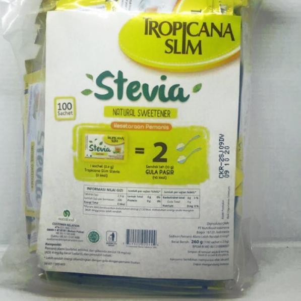 

CODEVv2V6--Gula Tropicana Slim Stevia Gula Diet 100 sachet