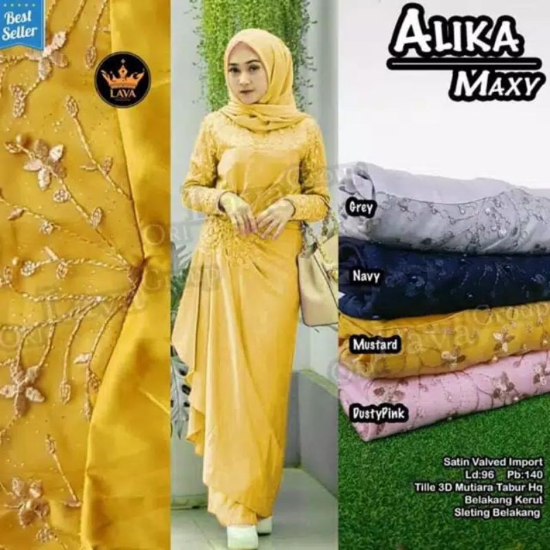 Sabrina dress/alika maxy/alika dress/bisa sragaman