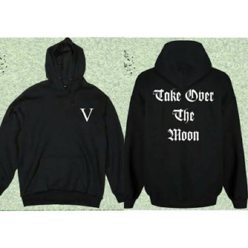 Jaket Hoodie Jumper NCT Way V Take Over The Moon Free Foto NCT