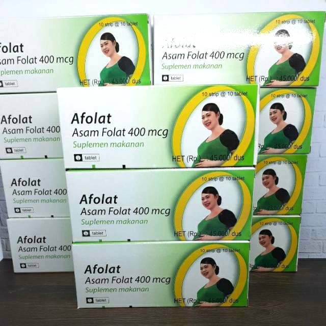 Afolat PER BOX vitamin promil 100 tablet