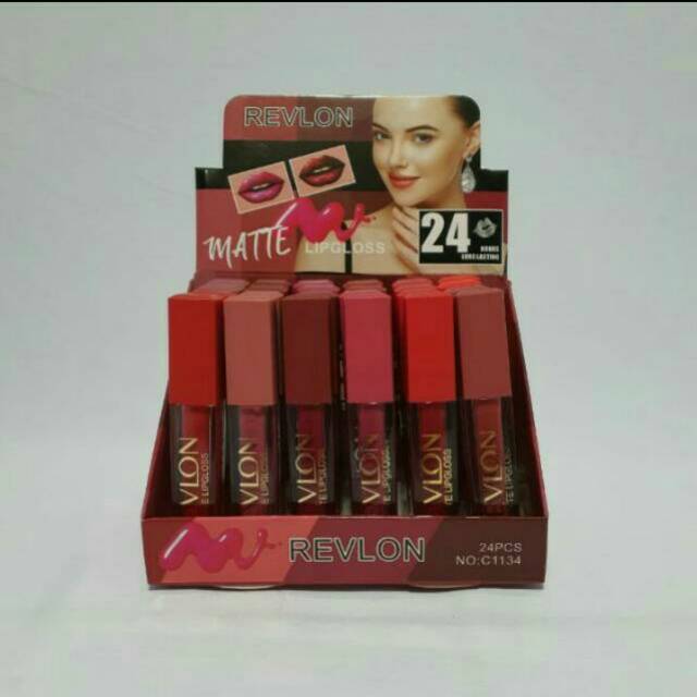 LIP GLOSS REVLON MATTE NO  newmatte /8035 /1134 (PERBOX)