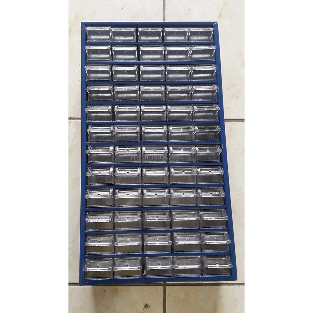 Rak Komponen Elektronika Racco Rak Komponen isi 60 slot box exsa48