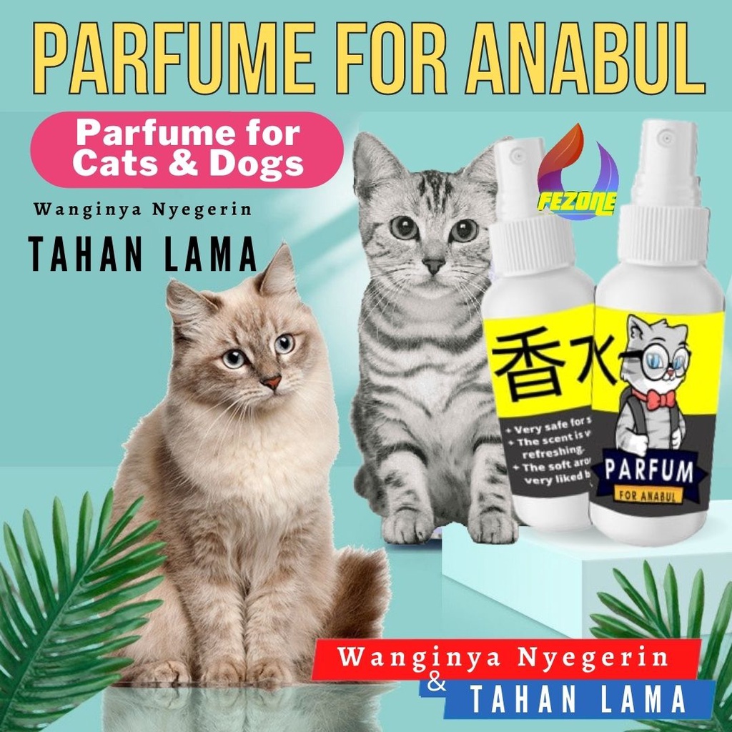 Parfum Kucing Anjing Kelinci Wangi FEZONE