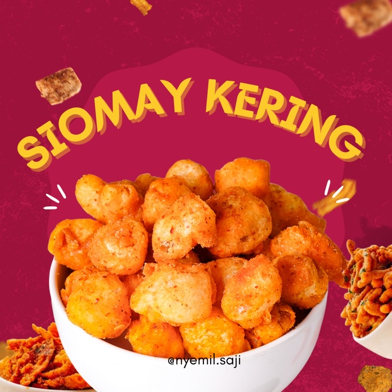 Jual Siomay Kering Nyemilsaji Indonesia Shopee Indonesia