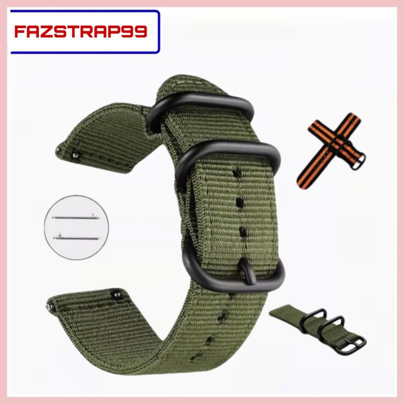Strap Tali Jam Tangan Untuk Amazfit Bip / Bip Lite / Bip U / Bip U Pro / Bip S - Nylon Strap
