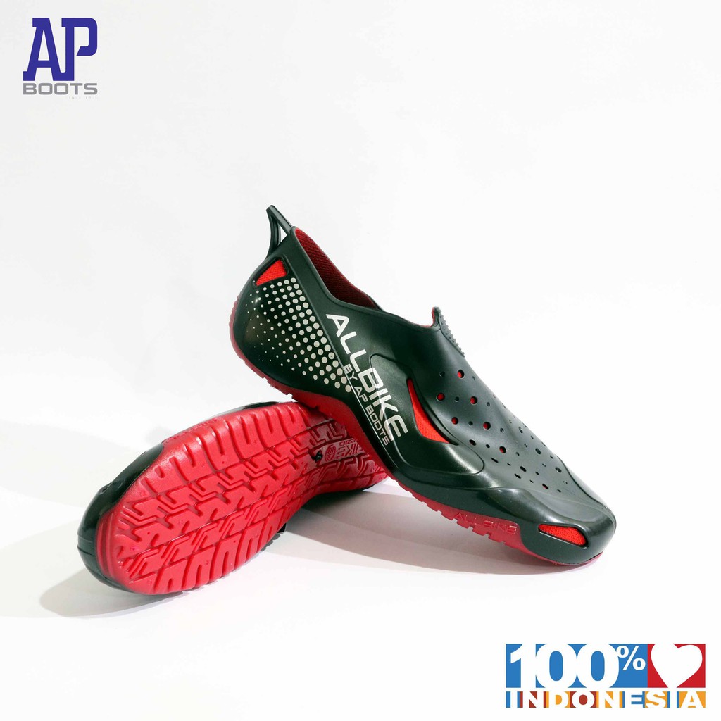 AP ALL BIKE 38-45 RED - SEPATU SEPEDA - AP BOOTS