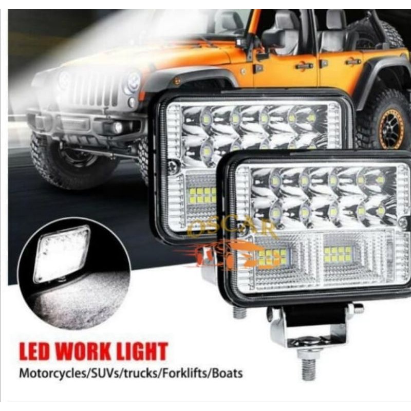 Lampu Tembak Cwl Cree 30 Mata LED 12V&amp;24V Lampu Sorot Foglamp