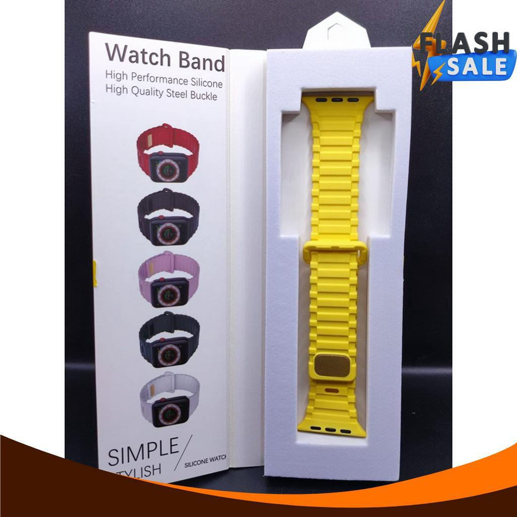 EKSKLUSIF Strap Smartwatch Iwatch Series 1 2 3 4 5 6 7 SE 9 8 Ultra Include Box Terbaru T5 T55 i8 pr